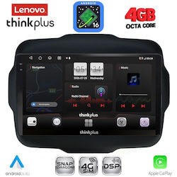 Lenovo Car Audio System for Jeep Renegade 2014-2025 with Clima (Bluetooth/USB/WiFi/GPS/Apple CarPlay/Android Auto) with 9" Touch Screen Lenovo Car Audio System for Jeep Renegade 2014-2025 with Clima (Bluetooth/USB/WiFi/GPS/Apple CarPlay/Android Auto) with 9" Touch Screen