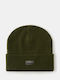 Beanie Unisex Strickmütze in Khaki Farbe
