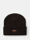 Beanie Unisex Σκούφος Πλεκτός σε Καφέ χρώμα