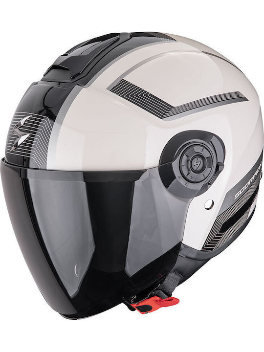 Scorpion Exo City II Cosmos Cream/Black Каска з...