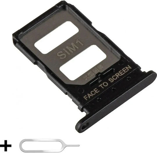 Suport Tăvi SIM Xiaomi 14t Pro Cu Cheie SIM Inclus Negru