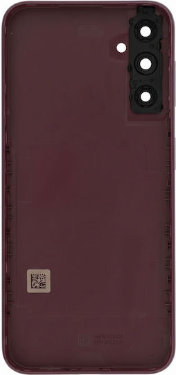 Clappio Капак За Батерия Samsung Galaxy A14 5G Лепило За Обектив Червен