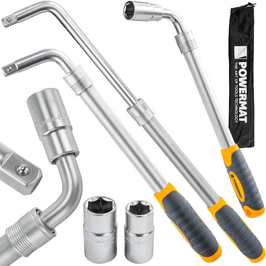 Powermat Auto-Radmutternschloss 1/2" 350-530mm + Stecknüsse