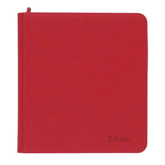 BCW Bindemittel 12-Fächer Standard Größe Rot