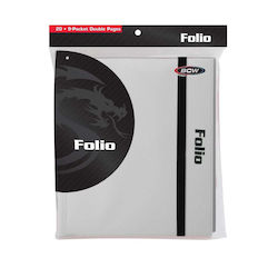 BCW Binder 9-Pocket Λευκό BCW Binder 9-Pocket Λευκό
