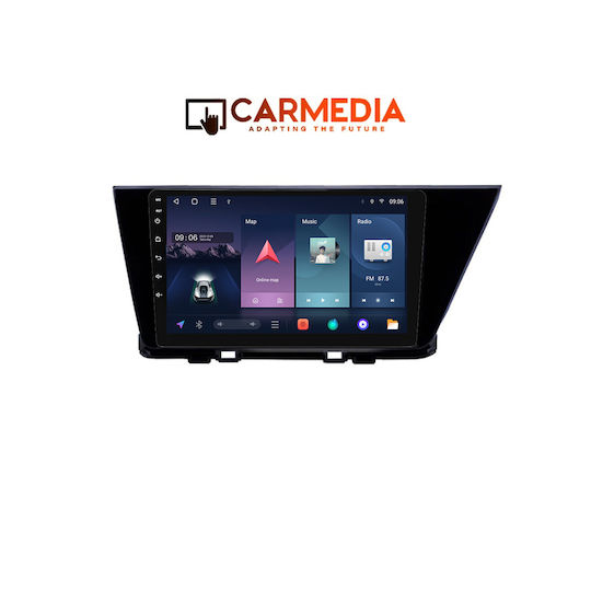Carmedia Car Audio System for Kia Niro 2017-2021 Bluetooth USB WiFi GPS Apple CarPlay Android Auto with 9" Touch Screen