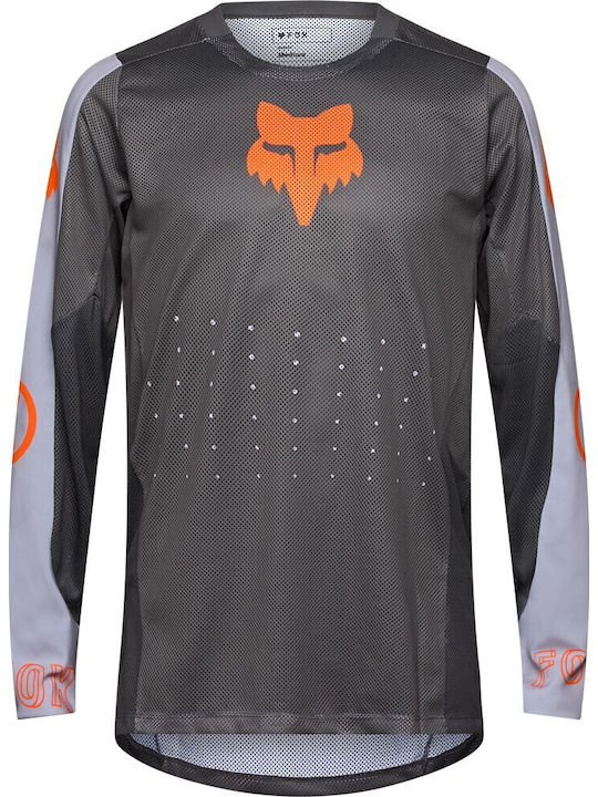 Fox Ranger Air Tricou Pentru Bărbați Motocross Mânecă Lungă Culoare Gri