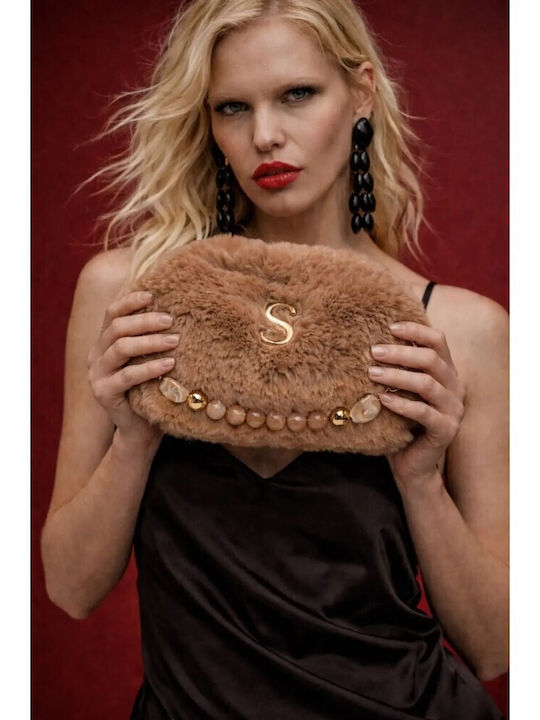 Sorena Handmade Zouzou Fabric Women's Brown Sho...
