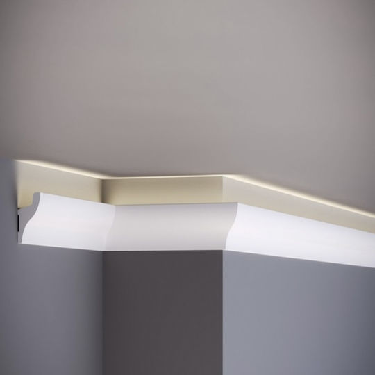 Profil Decorativ De Perete Iluminare Ascunsă 31x48mm Acl 006