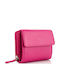 Damenbrieftasche Klein Leder Lila