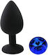 Mokko Toys Analspielzeug Anal Plug Groß Schwarz
