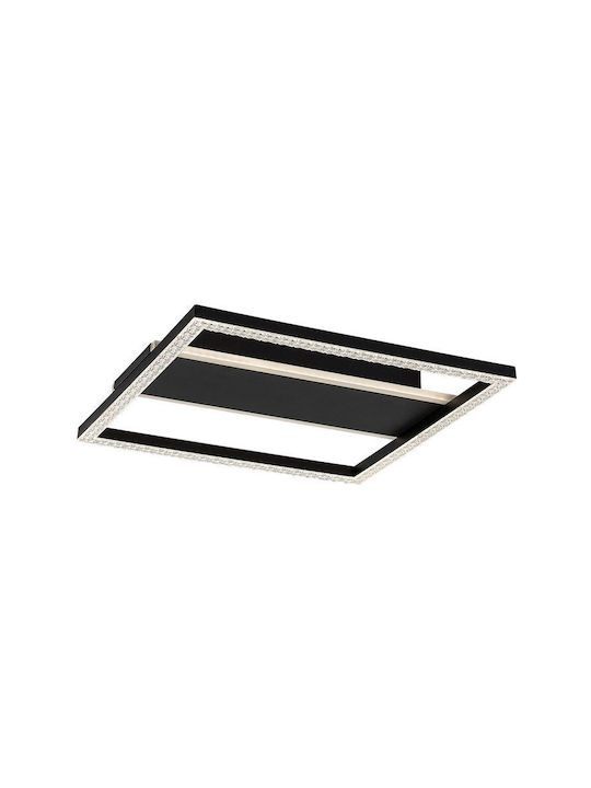 Rabalux Smart Deckenleuchte montieren 33cm Schwarz mit Integrierte LED