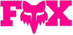 Fox Head X 3" Pink