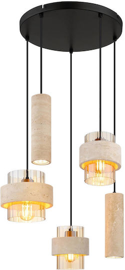 Globo Lighting Κρεμαστό Φωτιστικό Μαύρο