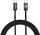 Tellur Minimalist Usb-c To Usb-c Data Fast Charging Cable 240 W 2m Black
