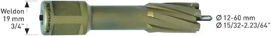 Karnasch Kernbohrer Trockenschnitt mit Durchmesser 12mm für Metall
