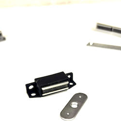 Magnet Für Möbel Tür Schwarz 45x14,5x12mm Ferrit 4kg