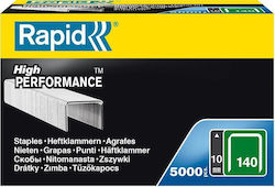 Rapid Flat Wire Staples No 140 10 Mm 5000 Pieces