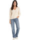 Damen Pullover Beige