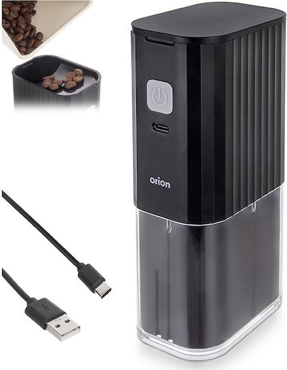 Orion Elektrischer Kaffeemühle und Ebenenmahlung Schwarz