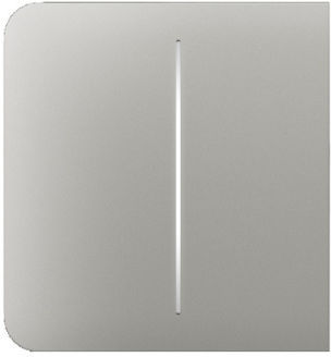 Ajax Systems Side Button Χωνευτός Διακόπτης Τοίχου Διπλός με Πλαίσιο