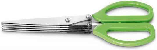 Ausonia Scissors With Stainless Steel Blade Green 1 Piece
