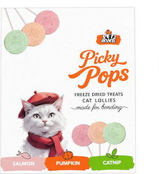 Pet's Dessert Picky Pops Răsfățuri-Gustări Liofilizate Pentru Pisici 3 Arome 12 Bucăți X 1,4 G Somon Dovleac Cu Catnip Pet's Dessert Picky Pops Răsfățuri-Gustări Liofilizate Pentru Pisici 3 Arome 12 Bucăți X 1,4 G Somon Dovleac Cu Catnip