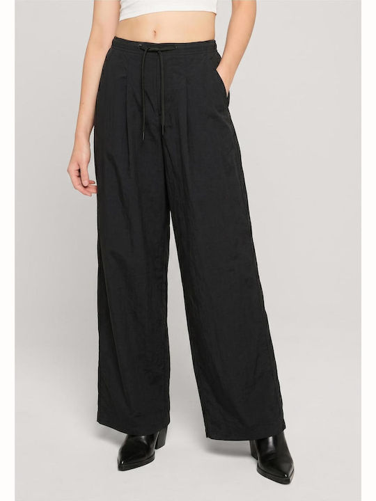 Women's Pantaloons with Elastic Black