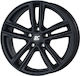 Brock Rc27 6.0x15 5x100 Et38 Μαύρο