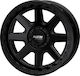 Platin P 111 9.0x20 6x139.7 Et19.05 Black Aluminum Car Wheels