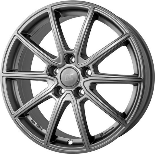Brock Rc32 6.5x16 5x108 ET47 Grey Anthracite Aluminum Car Wheels