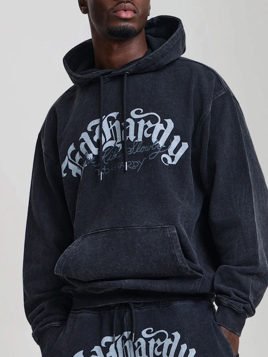 Ed Hardy Φούτερ Μαύρο με Κουκούλα Ed Hardy Φούτερ Μαύρο με Κουκούλα