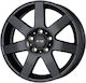 Platin P 04 7.0x16 5x108 Einpresstiefe Et45 Schwarz