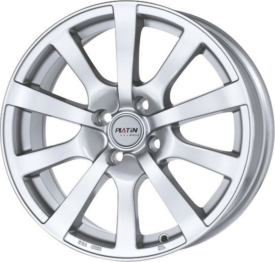 Platin P 58 6.5x15 4x100 Et38 Ασημί