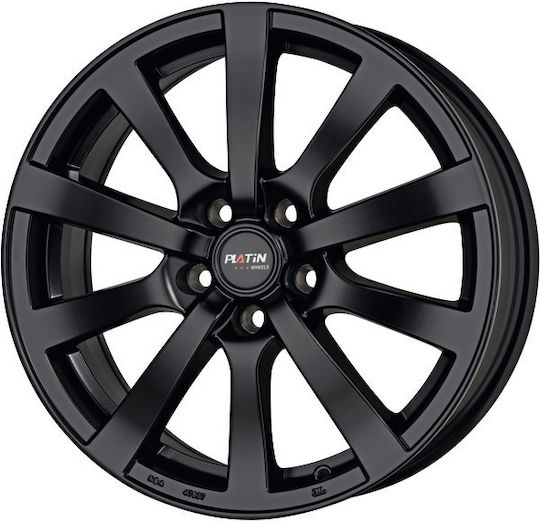 Platin P 58 7.0x16 5x114.3 Offsetul Jantei 48 Neagră