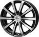 Platin P 69 8.0x18 5x120 Et50.1 Schwarz