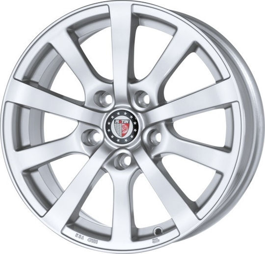 Platin P 58 6.5x15 5x108 Отместване На Джанта 45 Сребристи