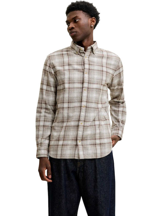Jack & Jones Long Sleeve Checked Shirt Plaza Ta...