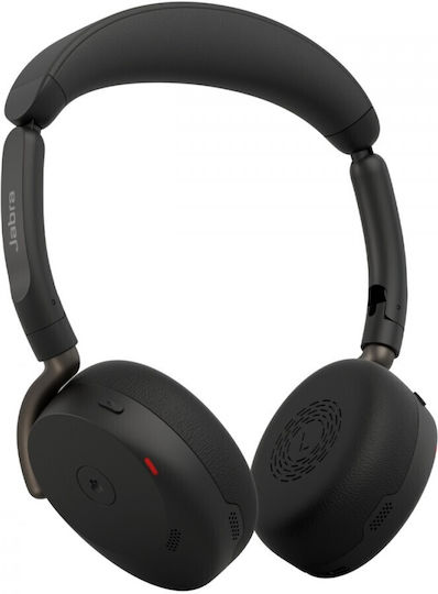Jabra Evolve3 65 Flex Link 390a Ασύρματα On Ear Multimedia Ακουστικά με μικρόφωνο και σύνδεση Bluetooth