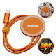 Andowl Wireless Charger (Qi Pad) and USB-C Cable 30W Orange (A53)