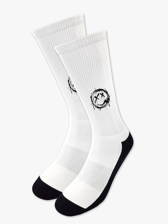 Axidwear Monochrome Weiße Socken Axidwear Monochrome Weiße Socken