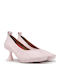 Leder Pumps Rosa
