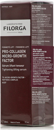 Filorga Pro-Collagen Micro-Growth Serum Gesicht mit Peptide & Kollagen für Heben & Festigung 30ml