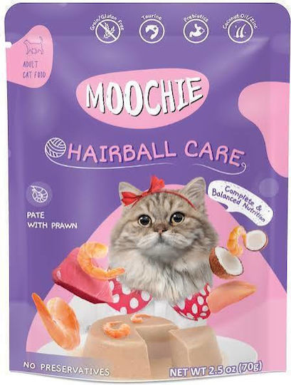 Moochie Moochie Nasses Katzenfutter mit Shrimps 70gr