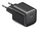 SBS Wireless Charger with USB-C Port 20W Power Delivery Black (TETRGAN1C20WK)