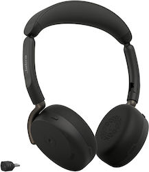 Jabra Evolve3 65 Flex Link 390c MS Wireless Charging Pad On Ear Multimedia Headsets with Microphone and Bluetooth Connectivity Jabra Evolve3 65 Flex Link 390c MS Wireless Charging Pad On Ear Multimedia Headsets with Microphone and Bluetooth Connectivity