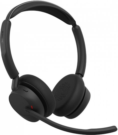 Jabra Evolve3 45 Stereo Link 390c MS Безжични On Ear Мултимедийни слушалки с микрофон и свързаност Bluetooth