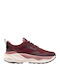 Damentliche Anatomische Sneakers Burgundisch