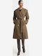Women's Brown Gabardine