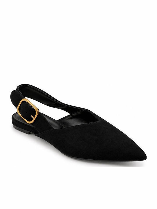 Elenross Wildleder Damen Ballerinas mit Riemen ...